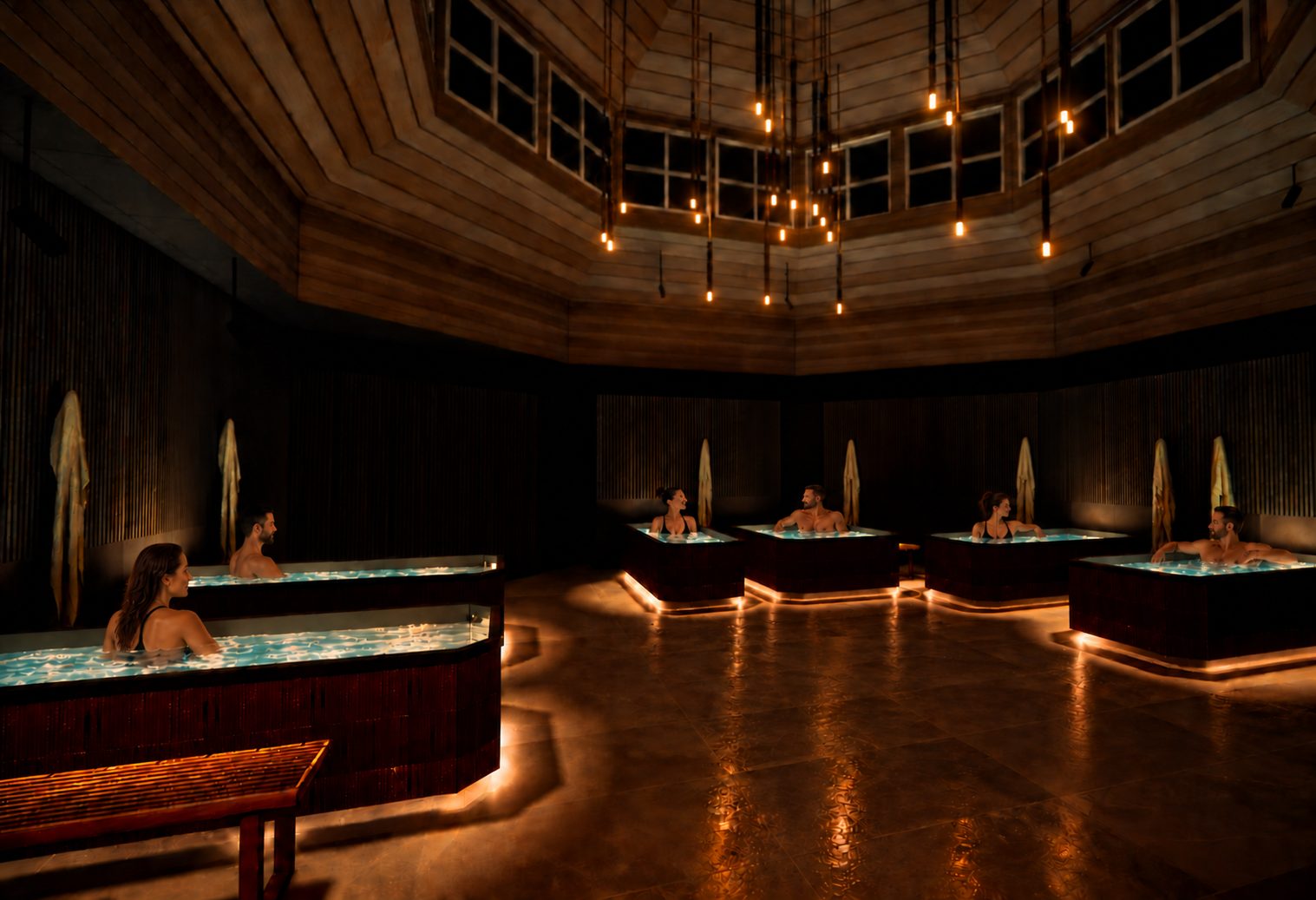 RAPID cold plunge room render